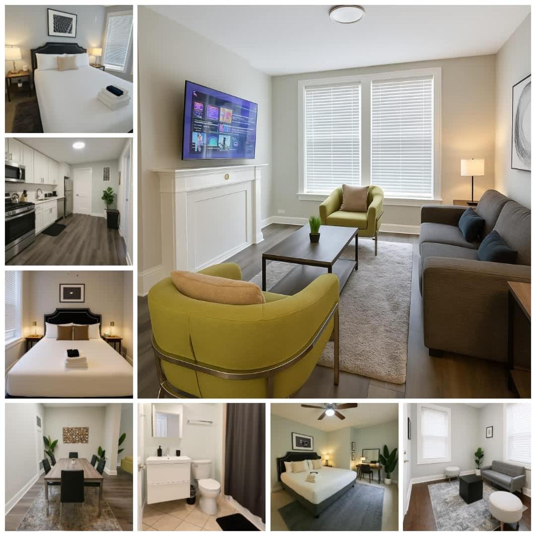 Chic 3br Hideout In Lincoln Park - Lincoln 3 *