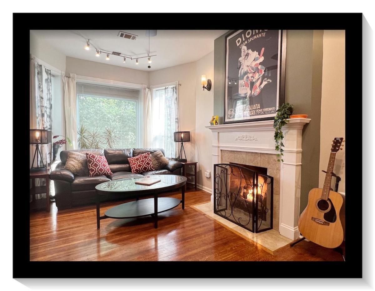The Banksy-free Parking -4 Bedroom W King Bed- Firepit Rooftop Near United Center