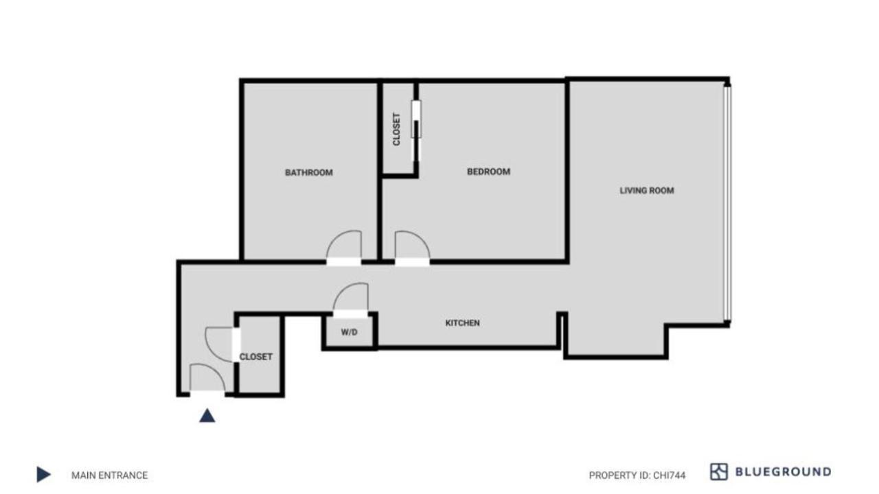 Apartment S Loop 1br W Pool Gym Nr Grant Park Chi-744 *